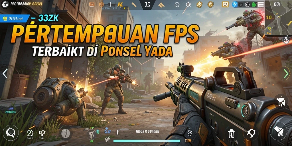 Tangkapan layar menunjukkan pertempuran seru dalam 33ZK.