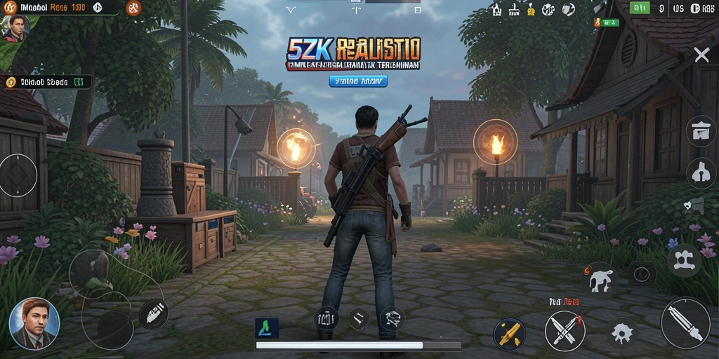 Tampilan menarik dari gameplay Simulation di 5ZK.