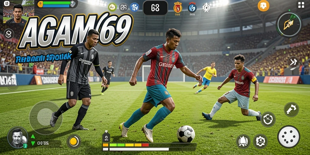 Tampilan menarik dari gameplay AGAM69 yang menggambarkan kompetisi olahraga.
