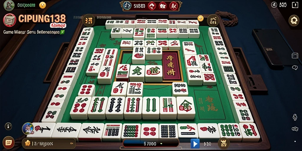Tampilan gameplay Mahjong yang menarik di CIPUNG138.