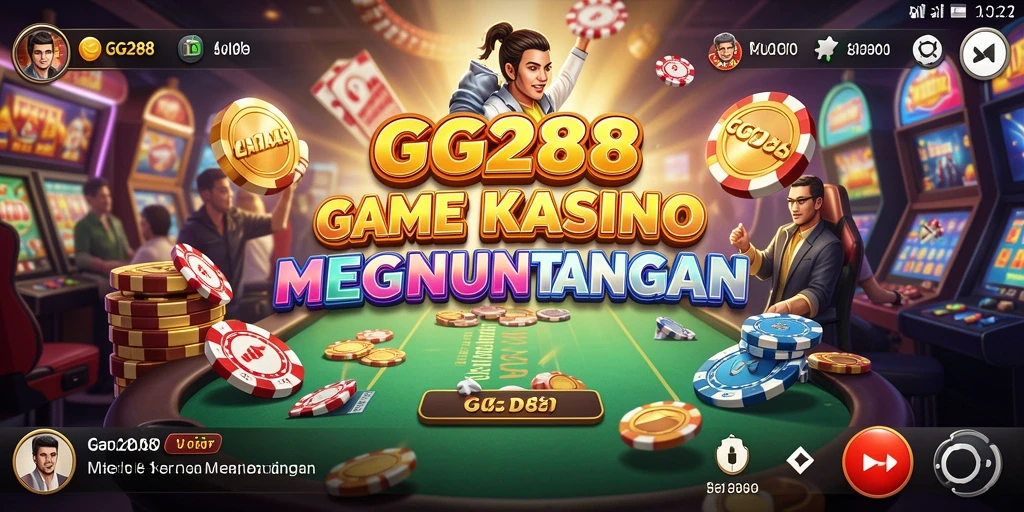 Tampilan gameplay Kasino di GG288 yang menarik dan dinamis.