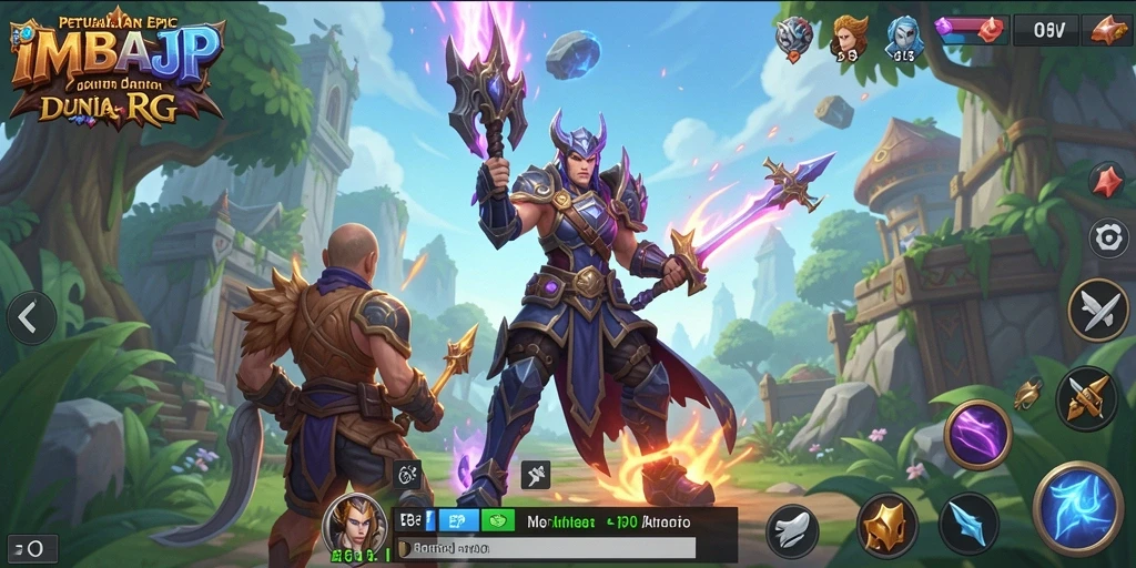 Gameplay memukau dalam dunia RPG yang penuh tantangan.