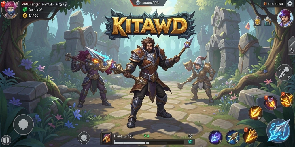 Gameplay menegangkan di dunia fantasi yang memukau.