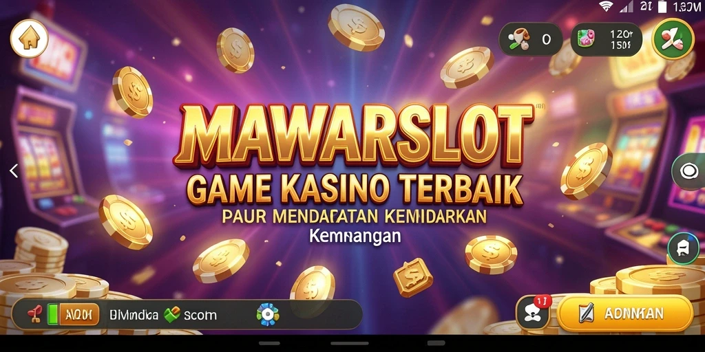 Tampilan seru gameplay MAWARSLOT dengan berbagai slot menarik.