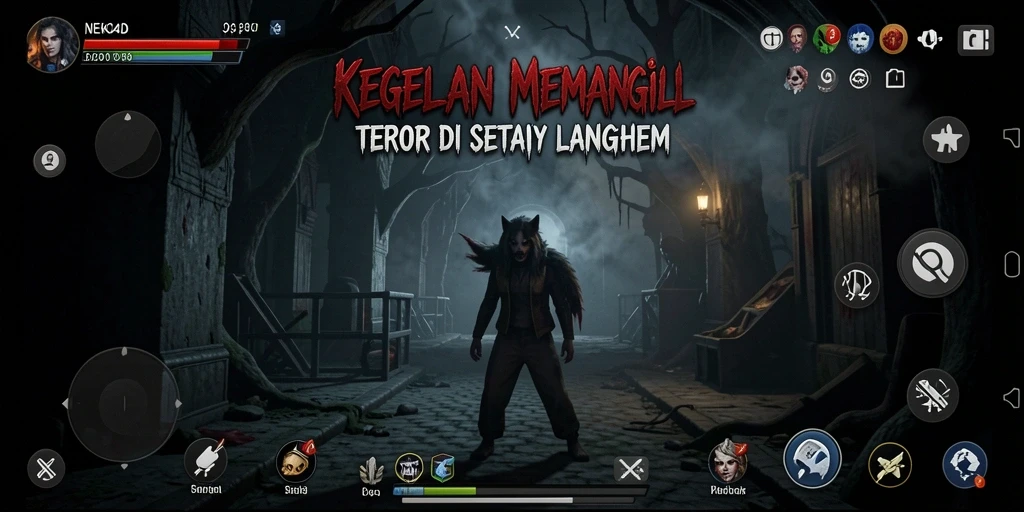 Tampilan gameplay NEKO4D yang penuh dengan ketegangan dan momen menegangkan.