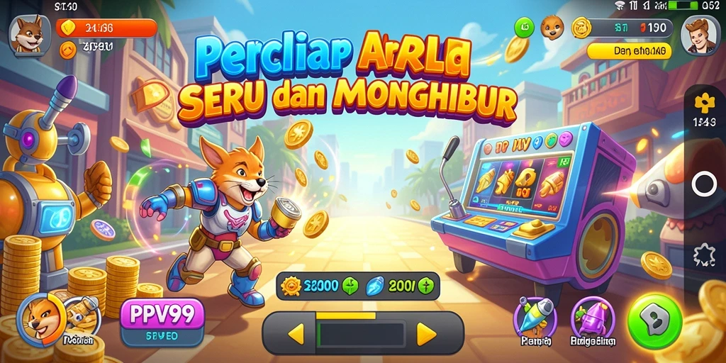 Tampilan gameplay PPV99 yang seru dan menantang.