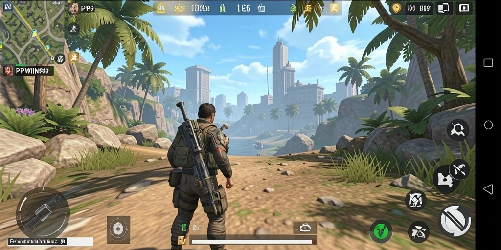Tampilan menarik gameplay Open World PPWIN99 yang memukau.